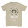 Мужские футболки Beastars Team Legoshi Смешные футболки из чистого хлопка с коротким рукавом Футболки с аниме-футболками с круглым воротником Графическая одежда