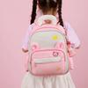 Cartoon Bear Letter Pattern Kids School Backpack With Ergonomic Shoulder Straps