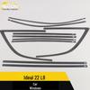 Ideal 22 L8 Car Window and Door Trim Strips, Anti-Scratch Auto Decor