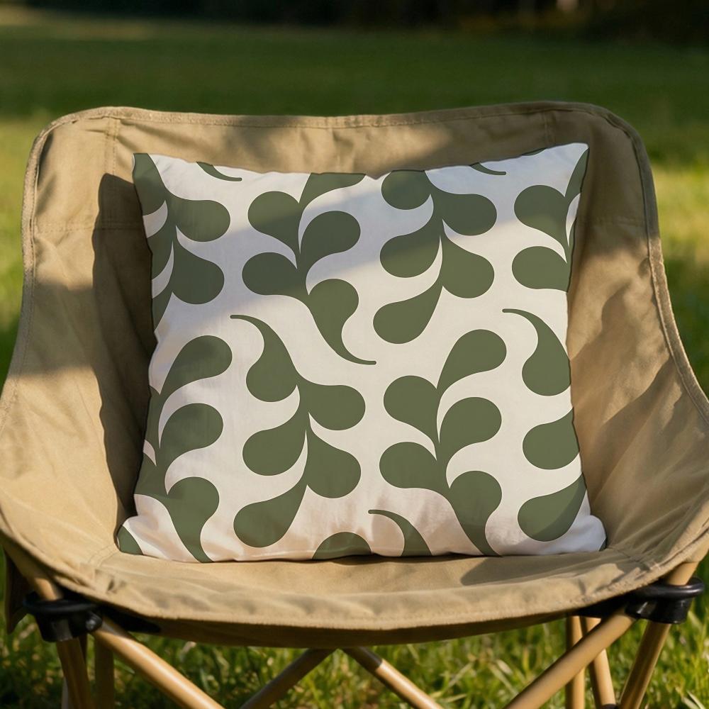 lush leaves Cushion Cover Soft Reversible Durable Pillow Cover MultiScene Use for Home Car Daily Comfort