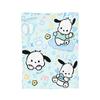 Pochacco Cute Blue Flannel blanket Cartoon Dog Awesome Throw blanket for Bed Sofa Couch 125*100cm Bedspreads,