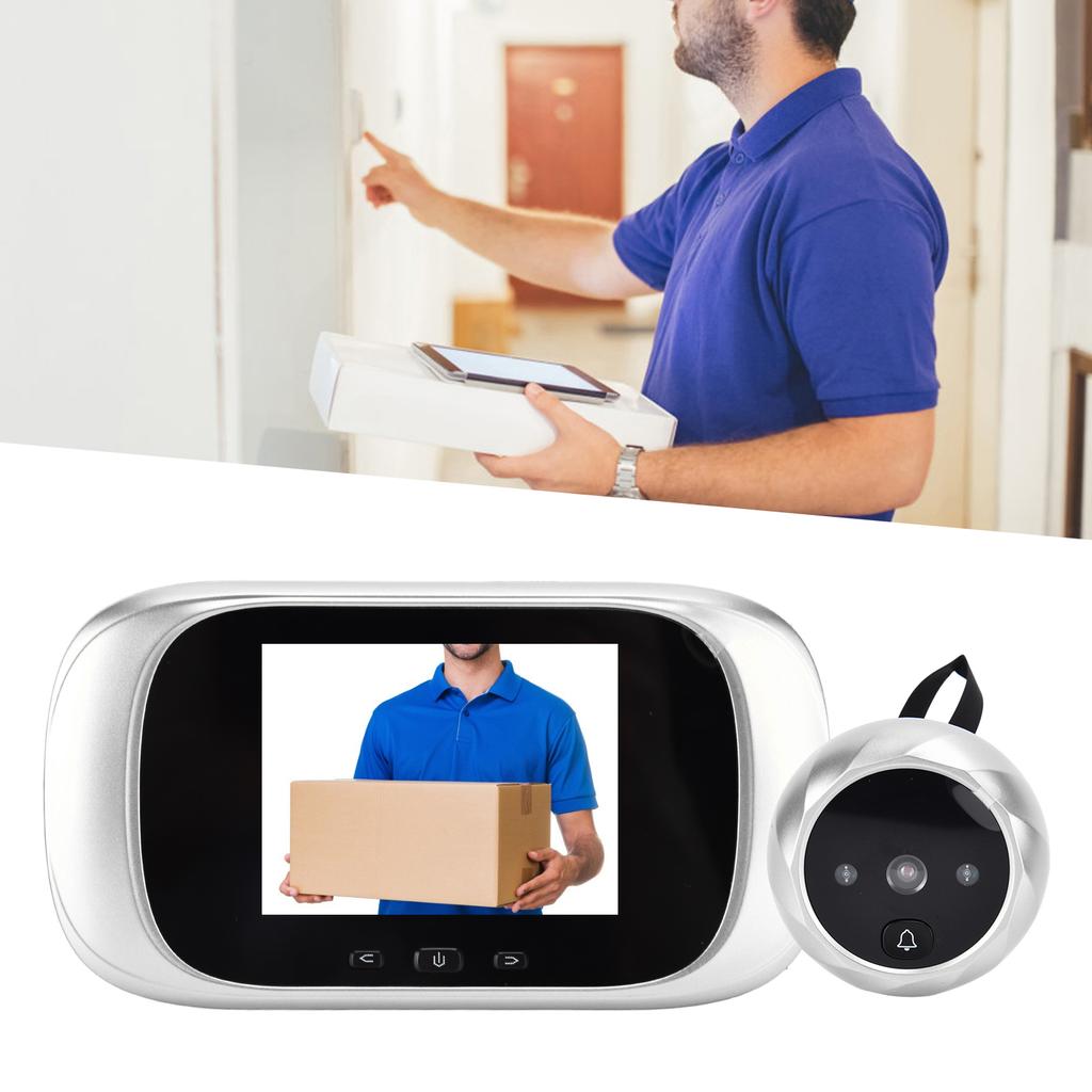 2.8 Inch Digital Door Viewer Electronic Peephole DoorBell Camera Smart Access Control System for