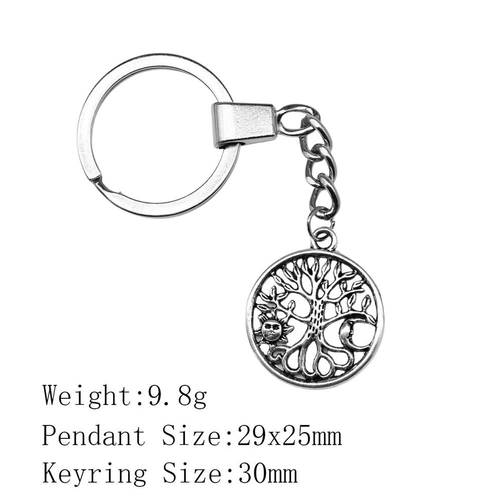 Back To School Aesthetic Keychains The Tree Of Life Keychains Women's Clothing Men's Keychain