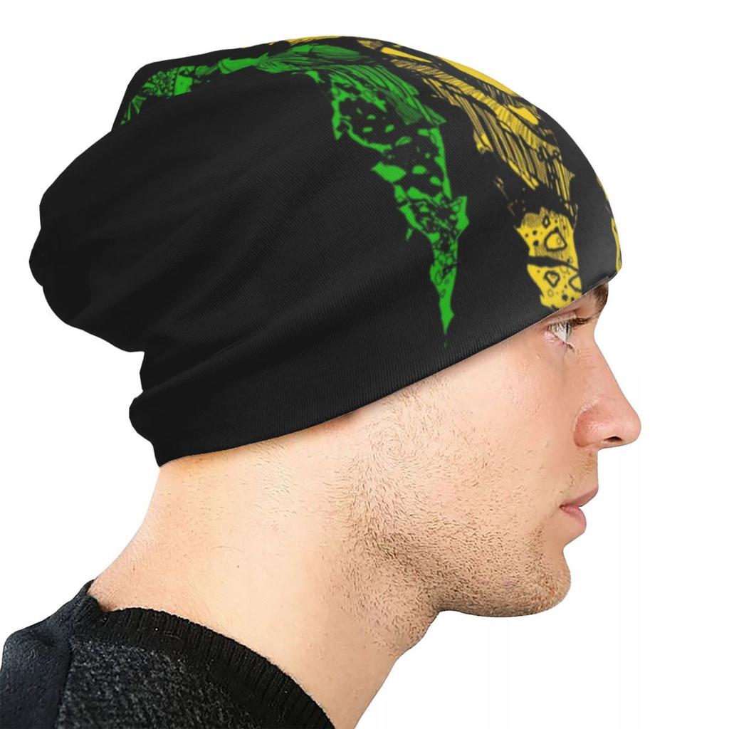 Лев Иуды Король Раста Регги Капот Шапки Осень Зима Skullies Шапки Шапка Ямайка для унисекс Женская Летняя Кепка с головным убором