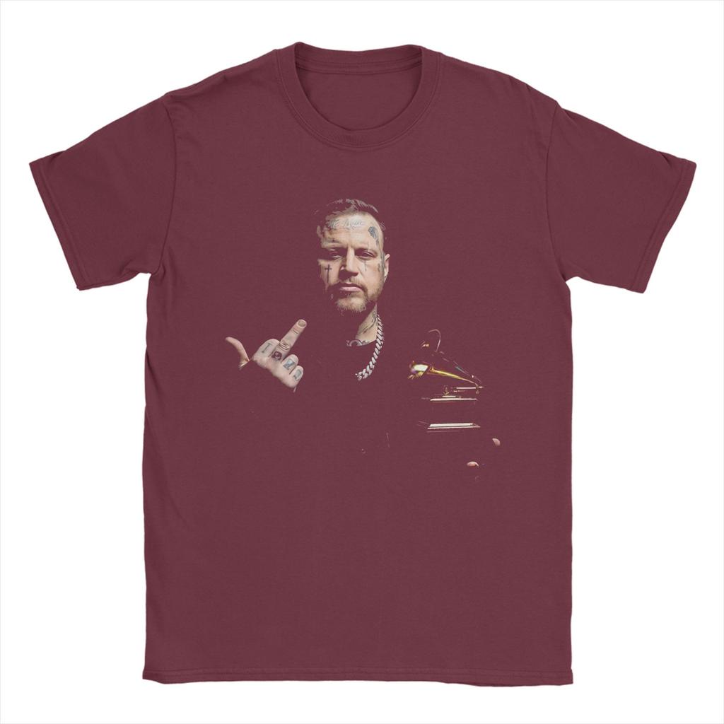 All Seasons JELLY ROLL middle finger 87359431 T Shirt for Men Women Cotton Tee Shirt Short Sleeve Clothing