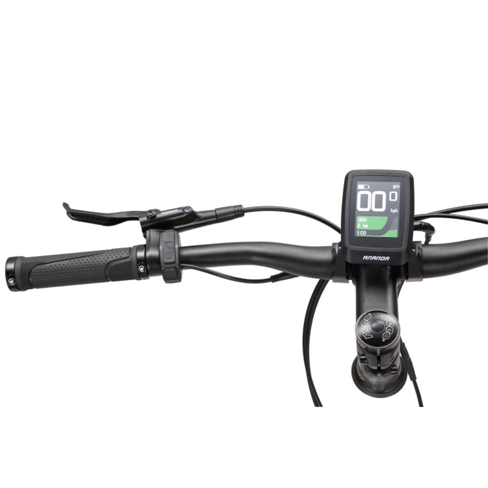 Cyclefort L5 Electric Mountain Bike with 250W Mid-Drive Motor, Shimano 9-Speed