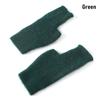Wool Knitted Wool Glove Exposed Finger Wrist Gloves Protable Mink Cashmere Gloves  Winter