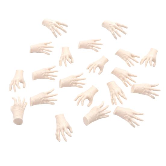 Broken Hand Halloween Prop Realistic Fake Human Hand Prank Toy for Stage Haunted House Halloween Party Accessory