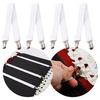 2Pcs Hidden Strap Tablecloth Clips Fasteners Table Cloth Holder Clips Adjustable Elasticity Picnic Tablecloth Clip