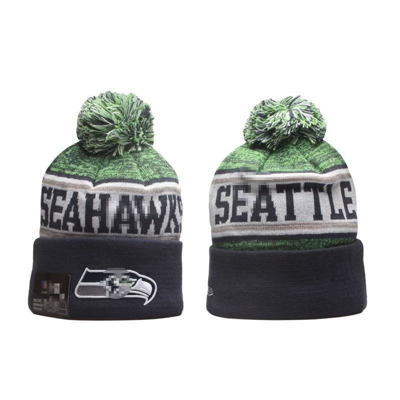 Winter Knit Beanie Men Women - NFL Eagles Cowboys Team Warm Acrylic Hat Adjustable Foldable Reflective