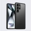 Подходит для чехла для мобильного телефона Samsung S25 Ultra Galaxy S25 Матовый защитный чехол с маслоотталкивающим покрытием и сенсорным управлением S25 Противоударный чехол