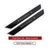 Tesla Door Sill Metal Pedal Protector Cover Accessories For Model 3 Car Threshold Strip Decoration Sticker Model3 2017-