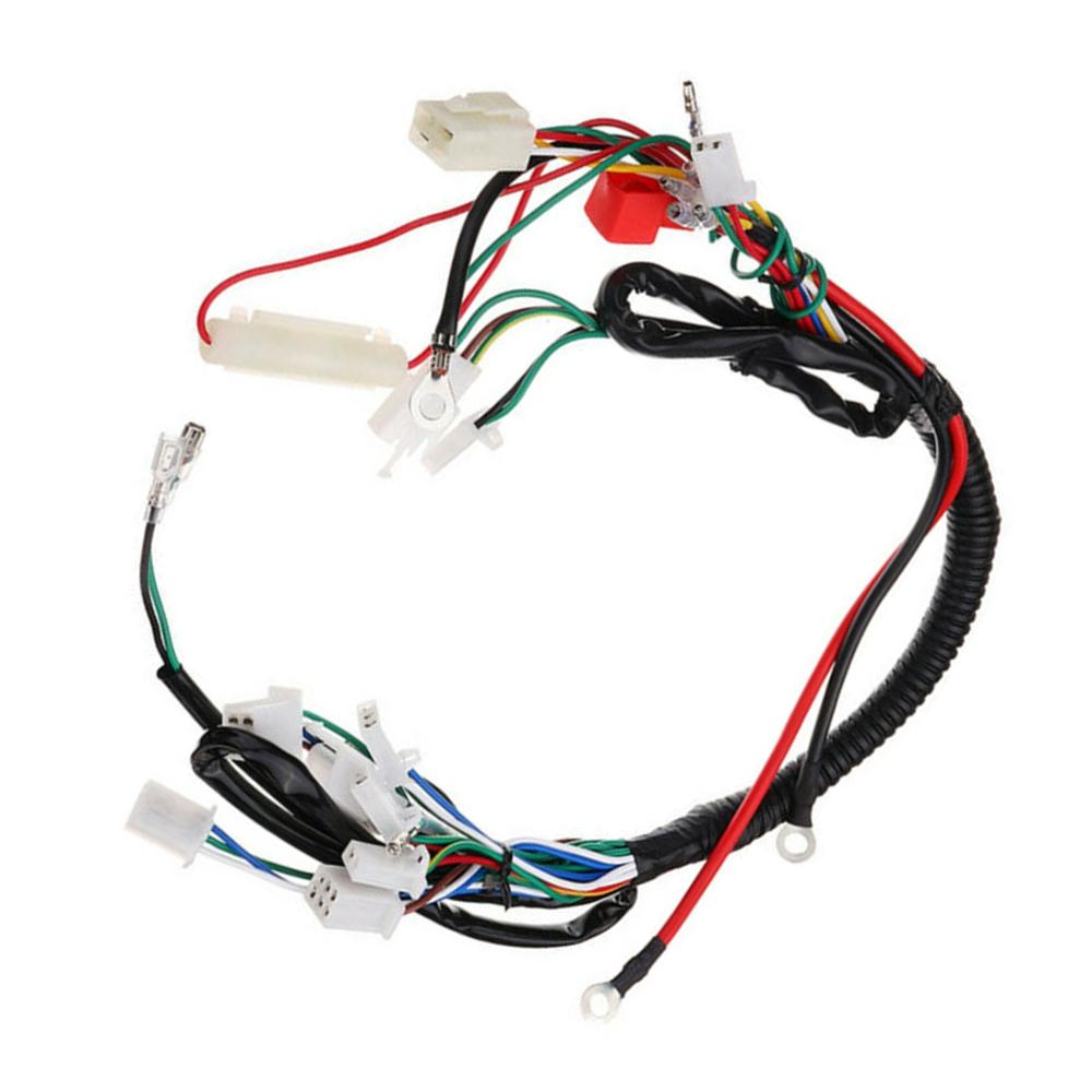50CC-125CC Engine kit ATV Complete Harness Stator 6 Coil Pole Ignition