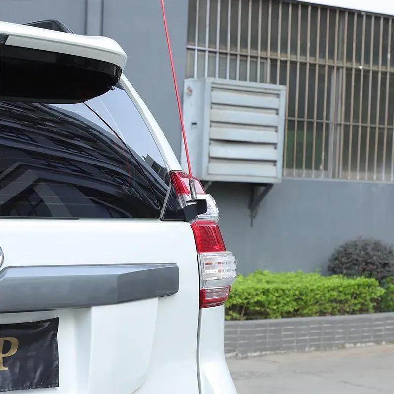 Крепление флагштока антенны на заднюю дверь автомобиля Для Toyota Land Cruiser Prado FJ150 150 2010-2023 Металлическое основание для крепления флагштока антенны
