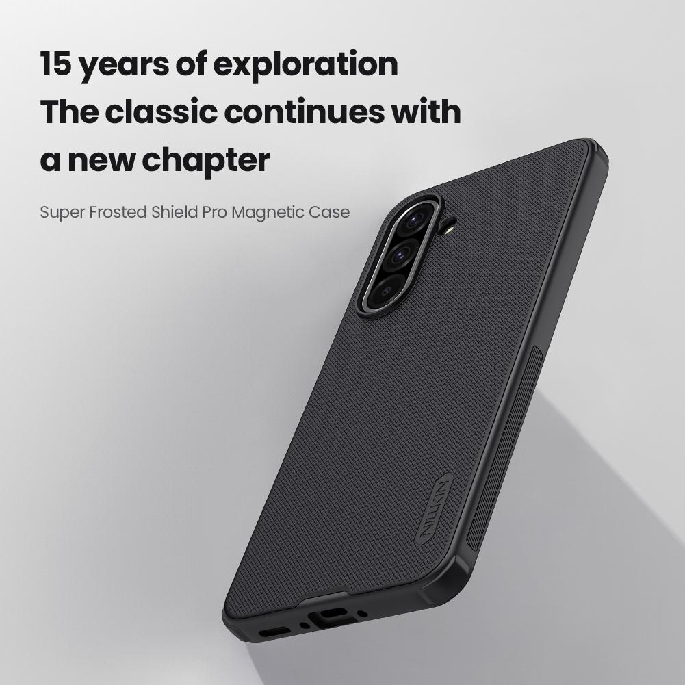 Для Samsung Galaxy A36 5G чехол для телефона Nillkin Super Frosted Shield Pro Magnetic Hard PC+TPU Shell противоударный задний чехол