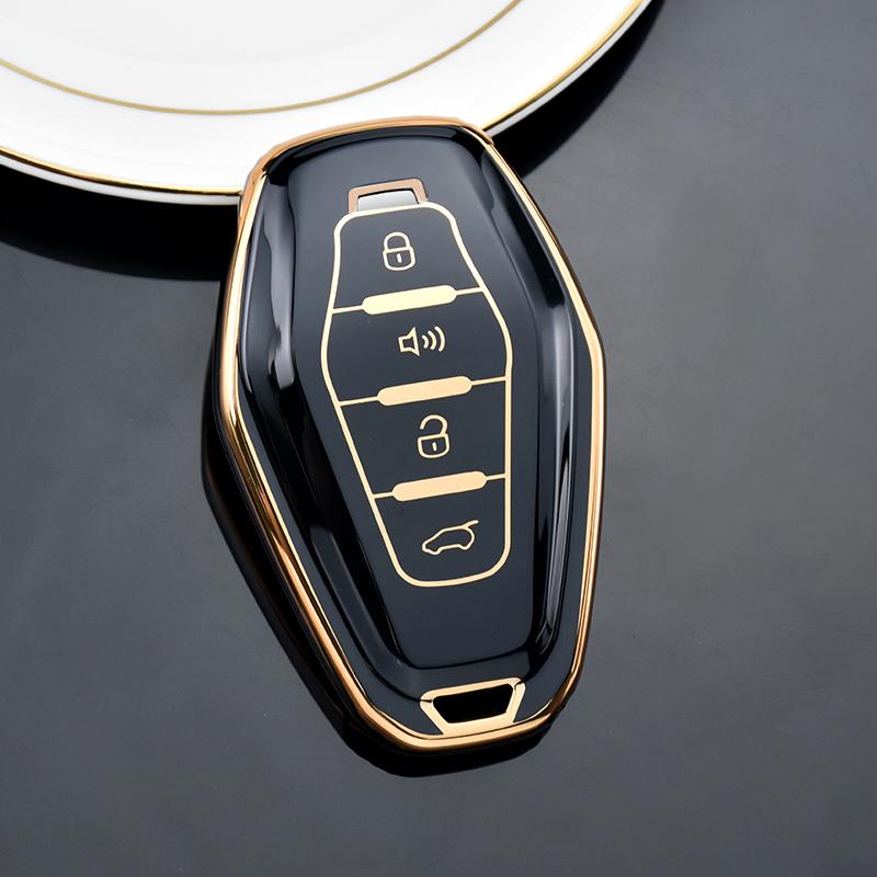 Мягкий чехол для дистанционного ключа из ТПУ, чехол-держатель для Chery Jetour X70 X90 X95 Plus, защитные аксессуары