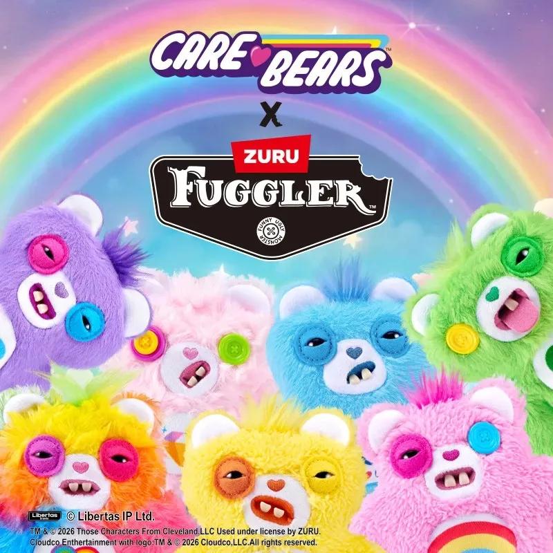 Плюшевые игрушки Fuggler серия Fugg Nuggets Оригинальные Уличные Кошки И Серия Care-Bears Брелок Кукла-шарм Брелок Подвеска В пакете
