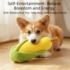 Sounding Dog Plush Chew Toy Simulated Corn Squeaky Puppy Toy Chew Squeak Toy  Training Toy