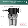 Garden Hose Sediment Filter: Pre-Pipe Car Wash & Water Purifier