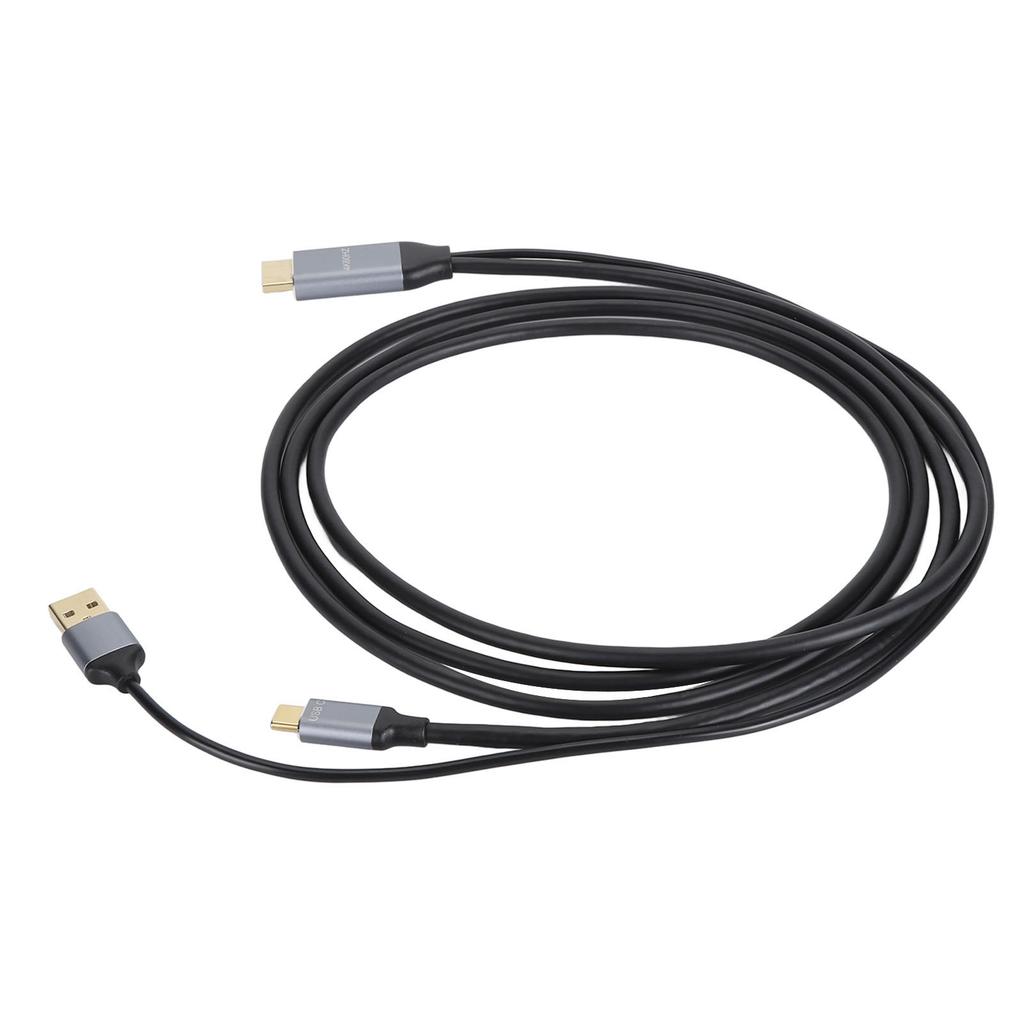 6.6ft HD Multimedia Interface To Type C Adapter Cable 4K At 60Hz 2K At 144Hz 1080P At 60Hz