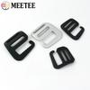 2-10 шт. Металлические пряжки-крючки Meetee G, 20/25 мм, тройная пряжка с ползунком, застежка для сумки, рюкзака, фурнитура для стропы, аксессуары