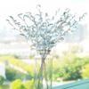 30 Pieces Acrylic Beads Flower Branches Simulation Drop Picks Floral Decoration