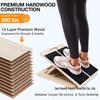 Folding Wooden Slant Board & Calf Stretcher for Office and Fitness