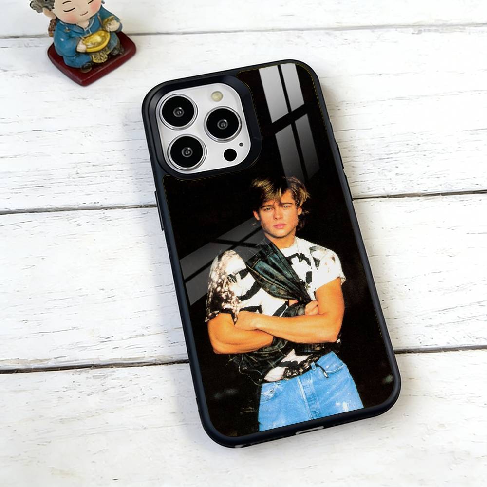 Чехол для телефона Брэда Питта Для iPhone17,16,15,14,13,12,11 Plus,Pro Магнитный Для Magsafe Беспроводной Зарядки