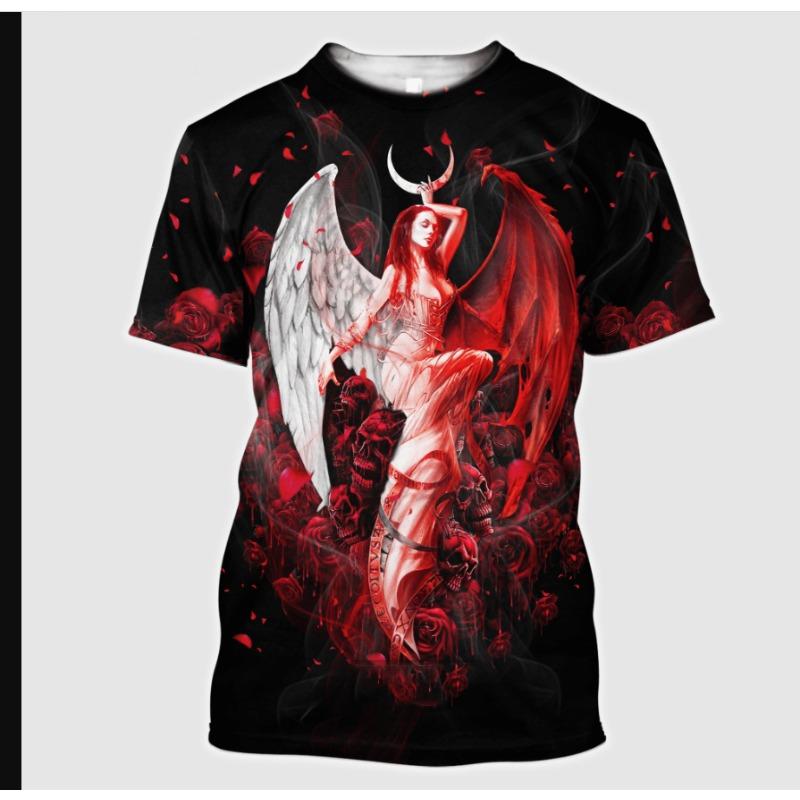 Мужская летняя футболка для фитнеса с коротким рукавом, симпатичный 3D-рисунок немецкой овчарки