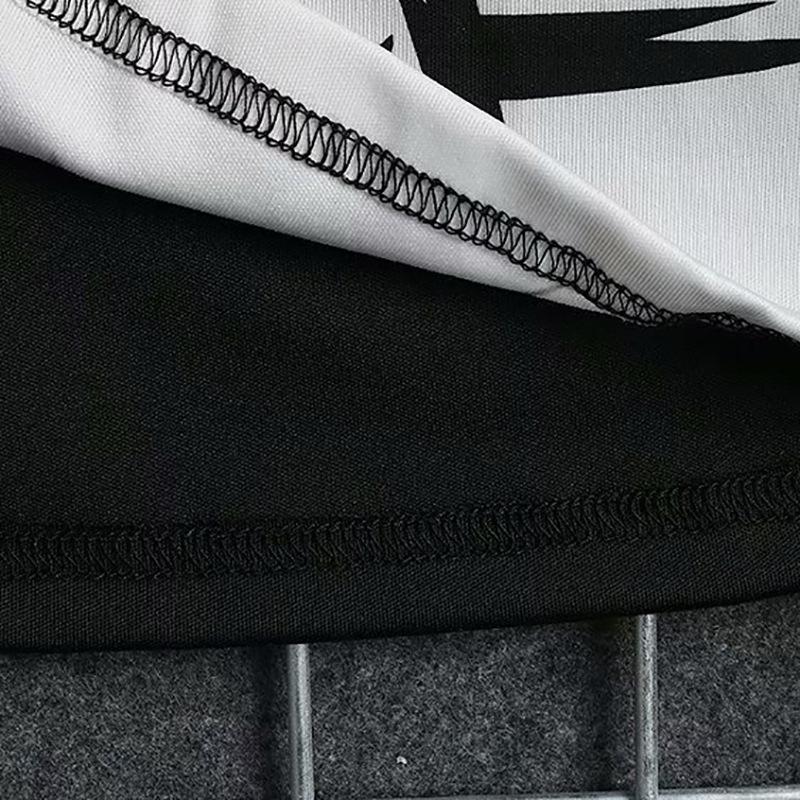 Мужская осенняя толстовка с капюшоном Cross-border: Гонконгский стиль, национальный тренд, свободный крой, универсальность и уникальный дизайн