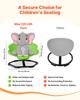 VEVOR Kids Swivel Chair, 220 lbs Capacity, Cylinder Shape Sensory Spinning Chair, Autistic Kids Sensory Toy Seat with Non-Slip Metal Base