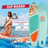 Funwater SUPFW28C Lnflatable Board Standing Slurry Board 11 Feet 350*87*15cm Maximum Load Capacity 190KG Suitable for Beginners