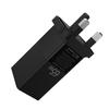 65-ваттное зарядное устройство для смартфона, USB Type-C, адаптер для зарядки, портативное зарядное устройство QC3.0 для телефона, компьютера, вилка UK /EU/US