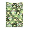 Cartoon Cute Frog Print Blanket Soft Flannel Blanket Bedspread Blanket Source