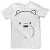 Мужская футболка CN We Bare Bears Ледяной Медведь Большое Лицо Мужская Женская Все Размеры Футболка Свитшот Худи Майка для Мужчин Женщин Детей