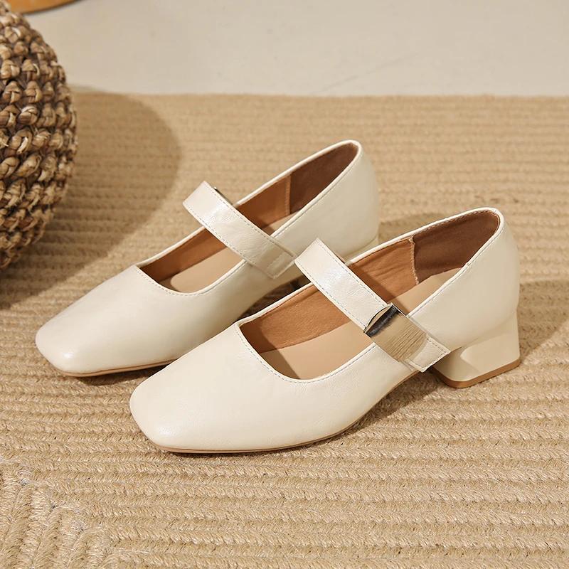 Fashion Ladies Gold Metal Design Fashion Soft Imitation Leather Girls Women Heels Club Party Wedding Shoe High Heel Shoes 2024