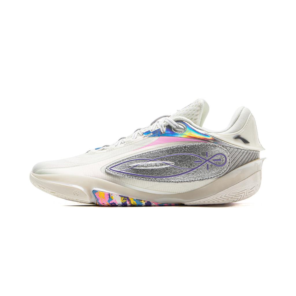 Li Ning Баскетбольные кроссовки Wade 808 5 ULTRA Мужские Низкие Шампанское Белый ABAV015-8