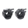 H10 Black Coated Brass Steering Knuckle Rear Axle Tube Cap Weights For 1/10 RC Crawler Car Vanquish H10 Optic LCG Upgrade Parts