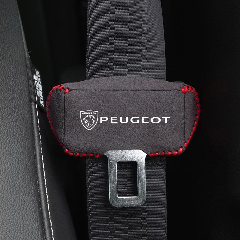 Car Seat Belt Buckle Clip Protector Interior Accessories For Peugeot 208 3008 308 2008 207 107 508 607 406 407 307 408 5008 4008