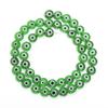 1 нить 4/6/8/10 мм Цветные Lampwork Бусины 'Сглаз' Свободно расположенные Плоские Круглые Стеклянные Бусины Для DIY Шармов Браслета Серьги Оптом