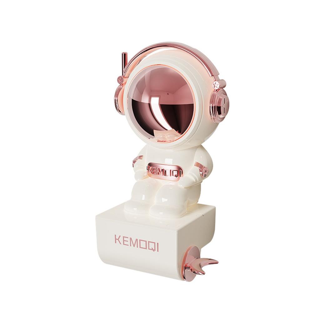 Выдавливатель зубной пасты на присоске «Астронавт» для ванной комнаты, настенный очиститель для лица без перфоратора, выдавливатель зубной пасты для кистей