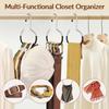 Durable Steel Hangers: Maximize Closet Space with Versatile Storage, Hat Organizer, Stainless Hat Hanger, Hats Rack Closet Organizers Clothes Storage