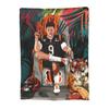 Joe Burrow Bengals 1 Blankets Flannel Portable Sofa Throw Blankets For Home Bedroom Office Throws Bedspread Quilt