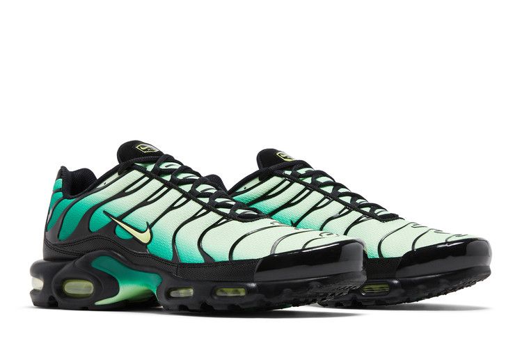 Nike Air Max Plus Vapor Green Малахитовый Черный Светлый Лимонный Твист