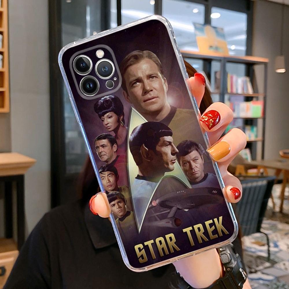 Чехол для телефона S-Stars T-Trek для iPhone 15 14 11 12 13 Mini Pro XS Max Чехол 6 7 8 Plus X XR SE 2020 Funda Shell