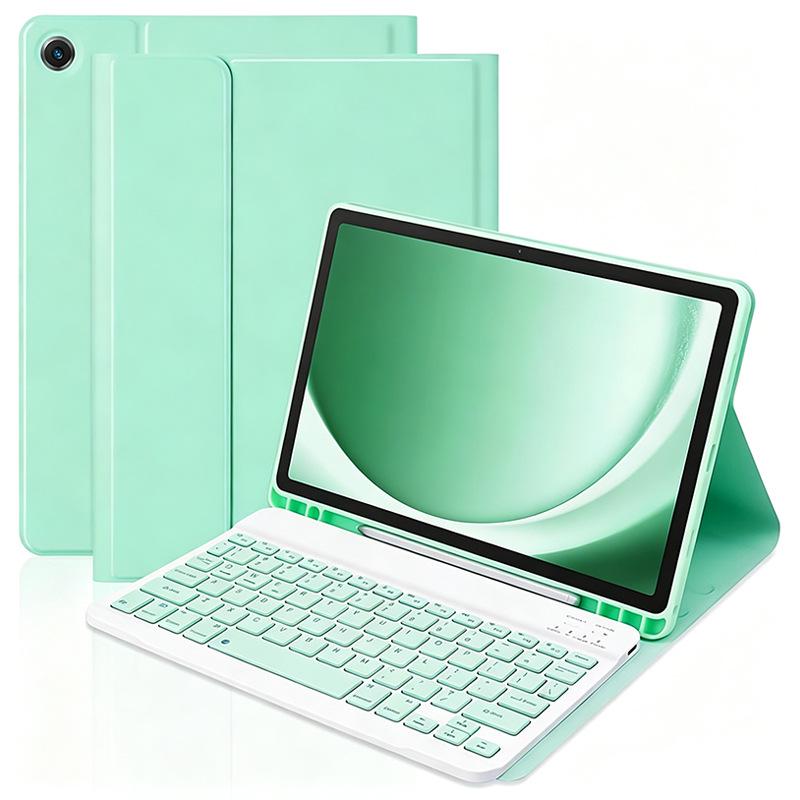 Чехол для планшета Samsung Tab A8 10,5” с семицветной подсветкой и Bluetooth-клавиатурой