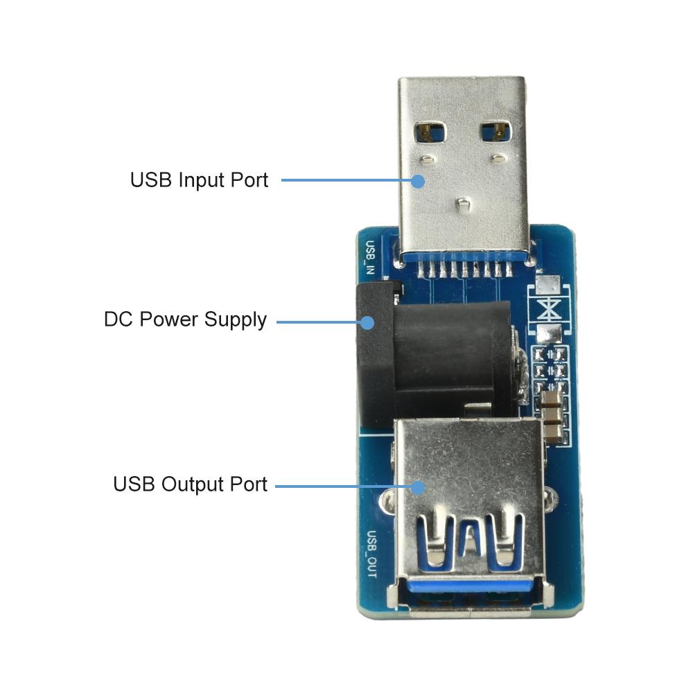 USB A Power Bank Virtual Load Anti-Shutdown Module Charging Protection Tool/DC5V Power Supply Enhancer USB Power Splitter Module