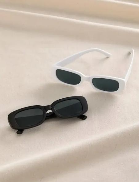 2 шт. женские спортивные очки, винтажные зеркальные солнцезащитные очки «кошачий глаз», ретро-маленькая оправа, очки UV400, модные женские очки для вождения