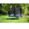 Trampoline - bleu - 252 cm - avec filet et échelle - jusqu'à 80 kg
