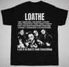 Футболка Loathe Band, Футболка Loathe I Let It In And It Took Everything Tour OM487 Унисекс